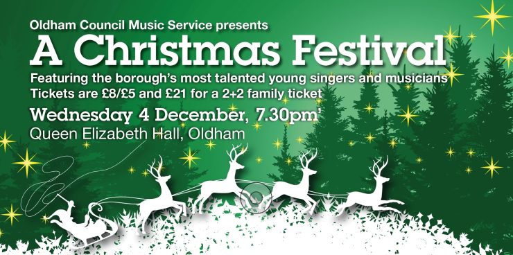 The Oldham Music Centre Christmas Festival - Wednesday 4th December